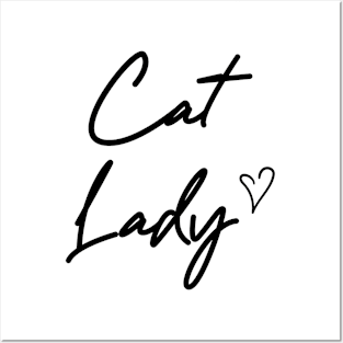 Cat Lady Posters and Art